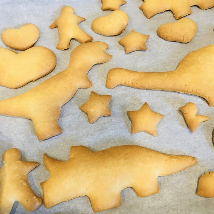 Hmと米粉のバターなし簡単型抜きクッキー 材料4つ レシピ 作り方 By 手づくりやさん 楽天レシピ